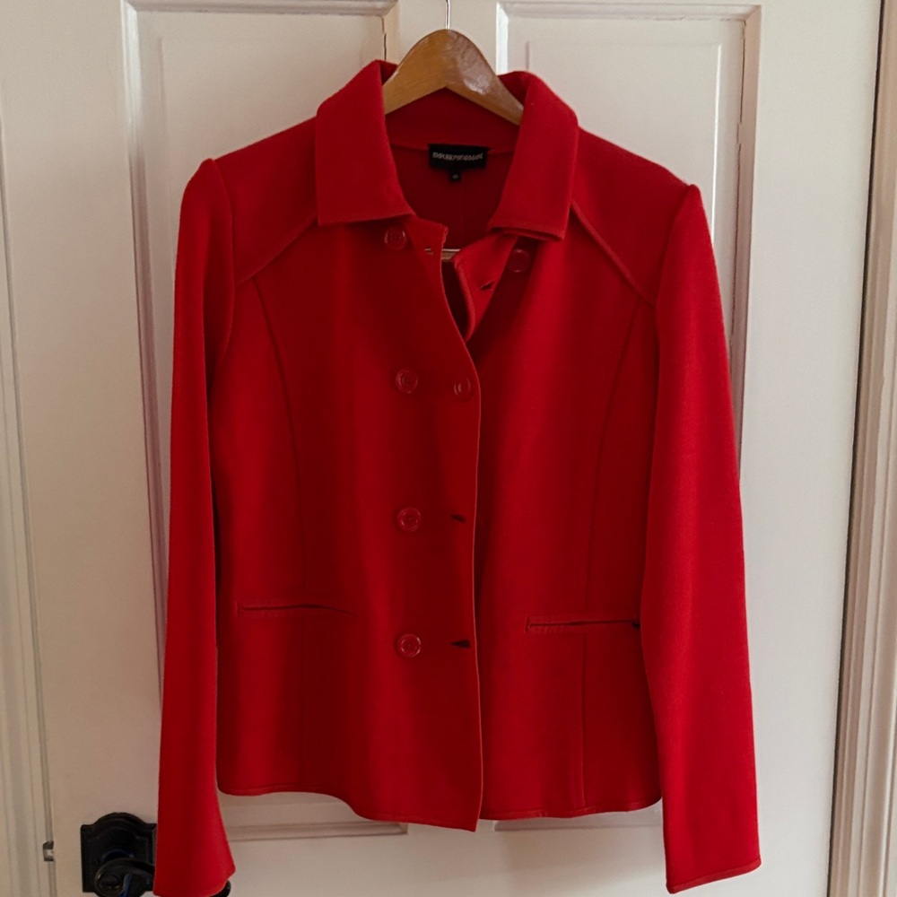 Red Women's Jacket by Banana Republic